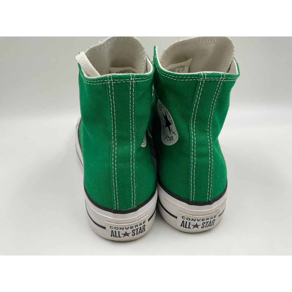 Converse Chuck Taylor All Star Platform High Top Green Canvas Sneakers Women 8. - Picture 7 of 10